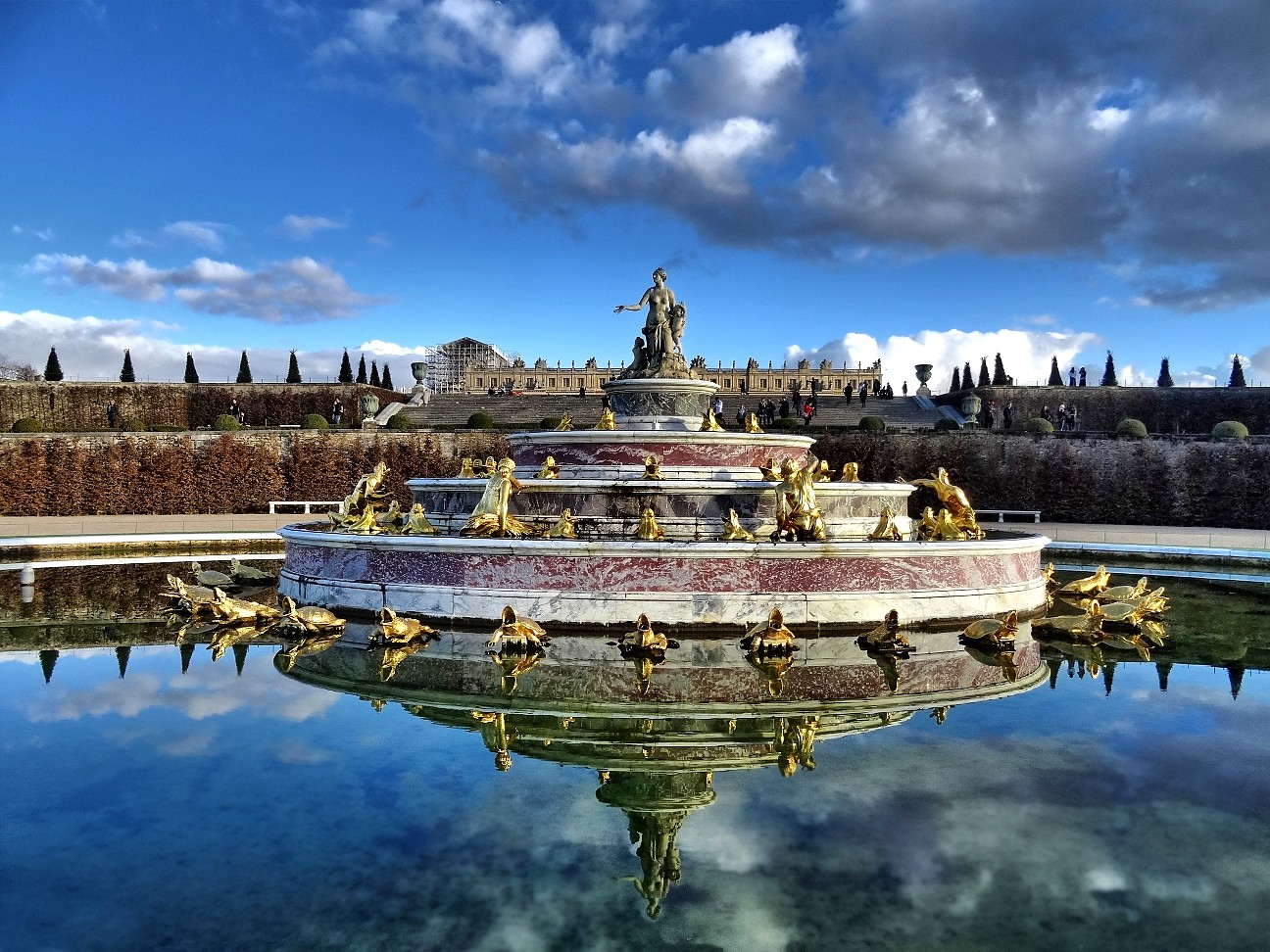 Parc Versaille-1- version couleur - Bassin de Latone