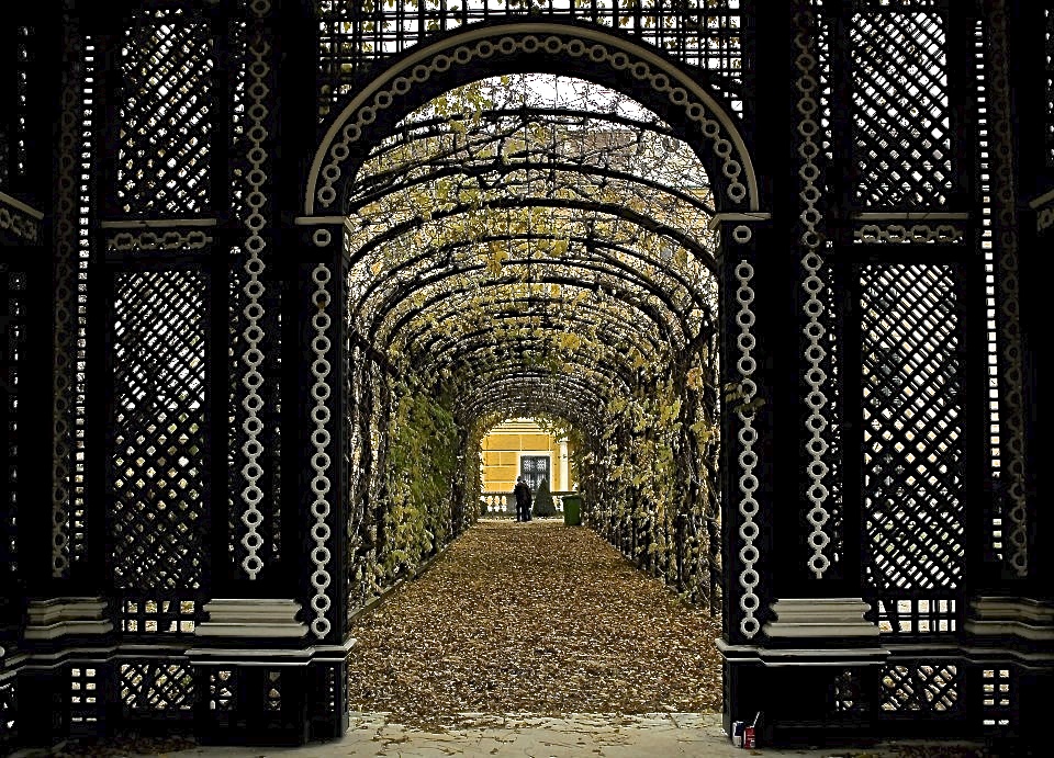 Parco del castello di Schònbrunn