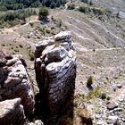 Parco sasso simone (PU)speone di roccia erosa dai secoli.