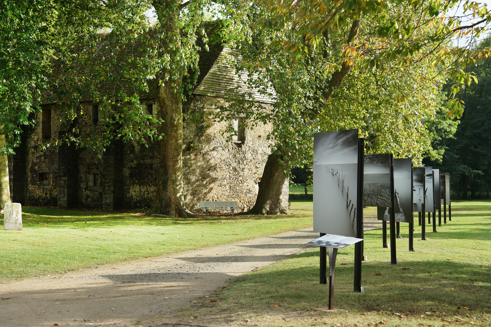 Parcours photographique à l'abbaye de l'EPAU