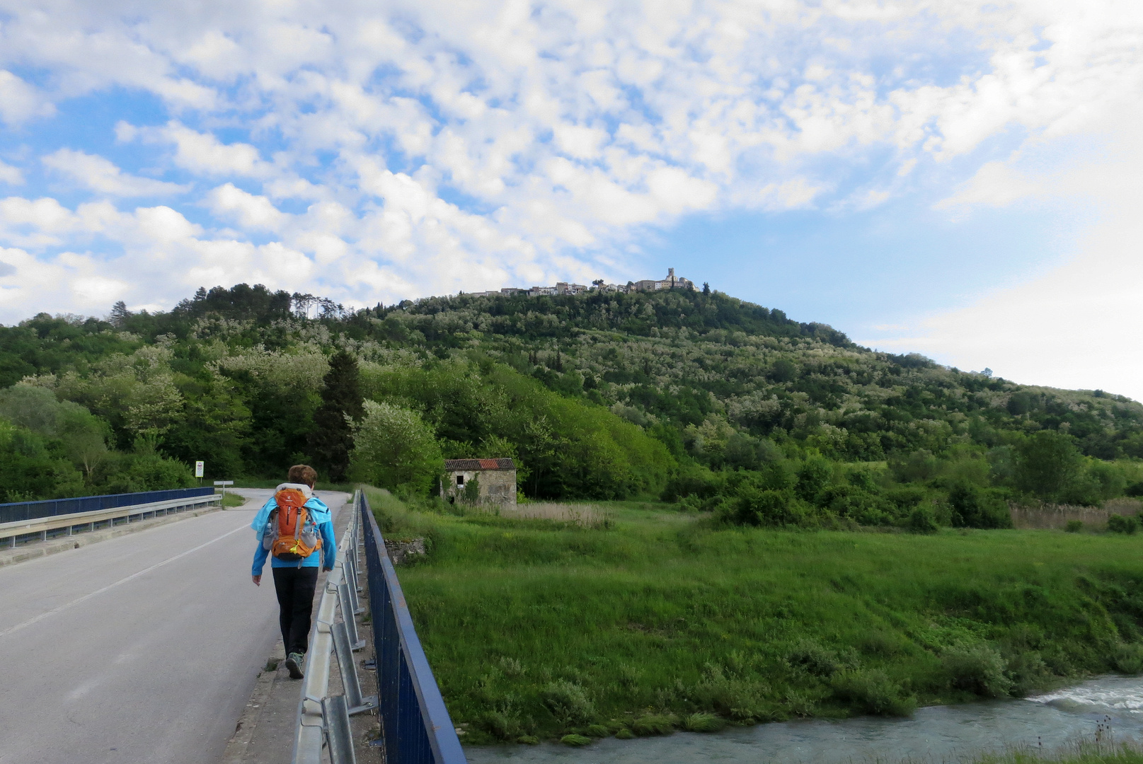 Parenzana: Auf dem Weg........