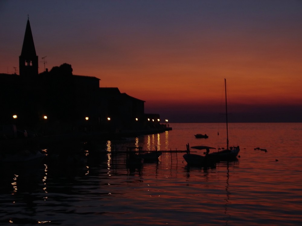 Parenzo (Porec) al tramonto