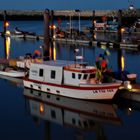 Parfum de nuit sur le port de pêche