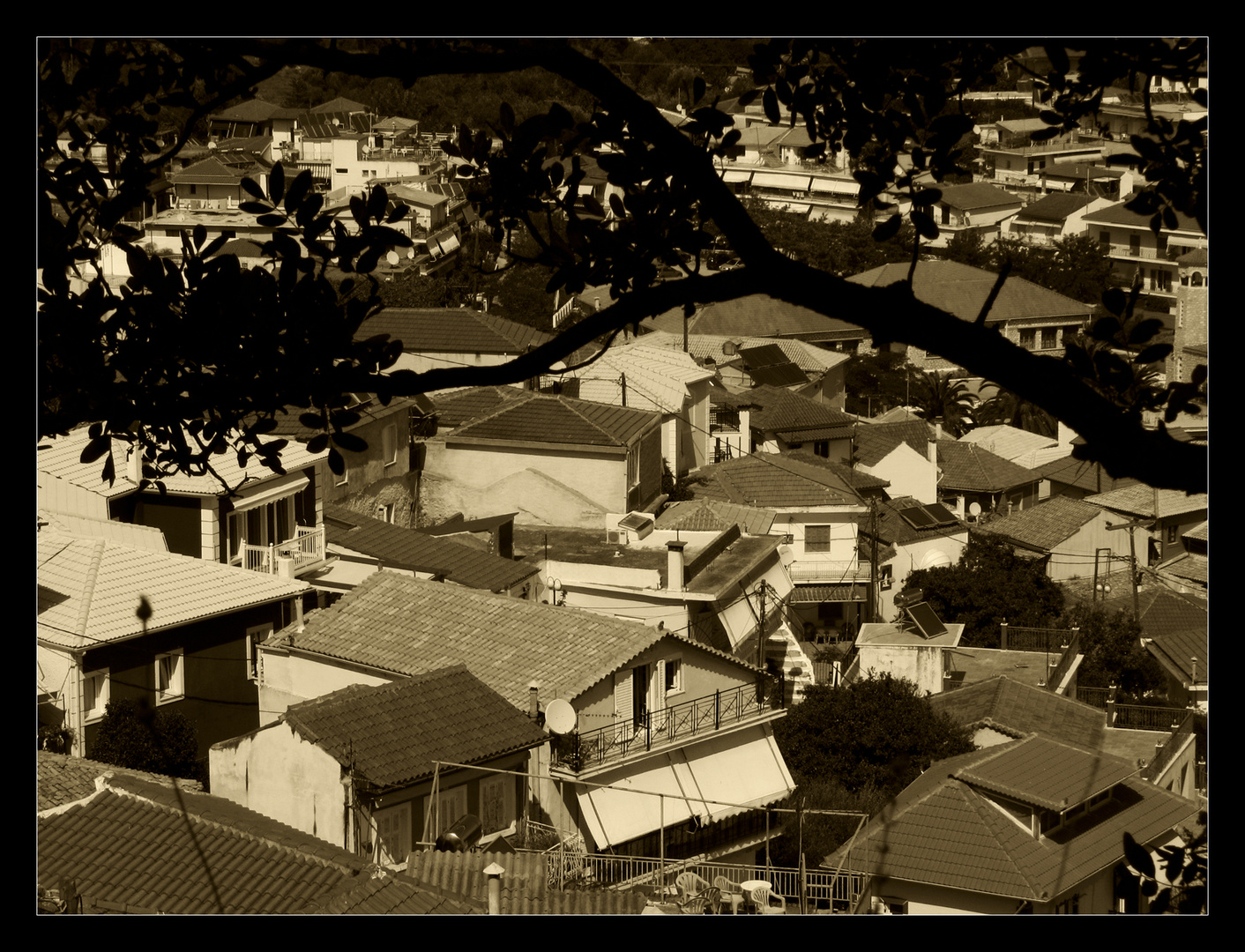 Parga-old town,old times