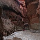 Paria river canyon im januar