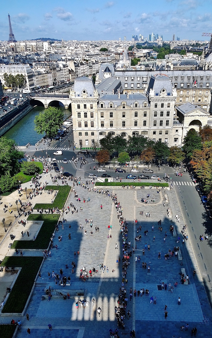 Parigi dall'alto