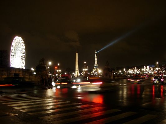 parigi giochi di luce