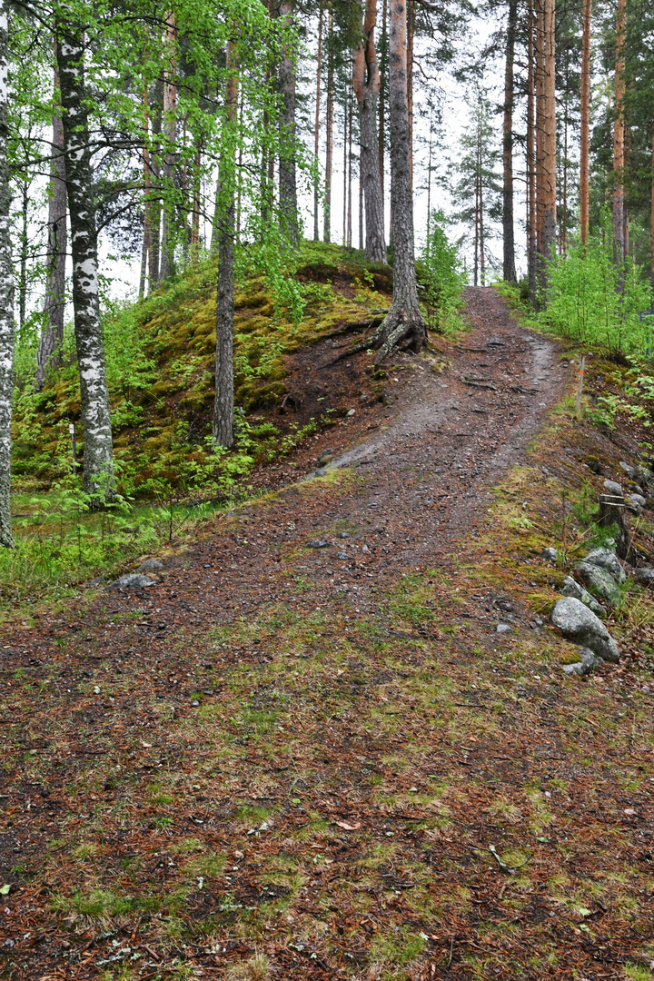 Parikkala, The path on eskar