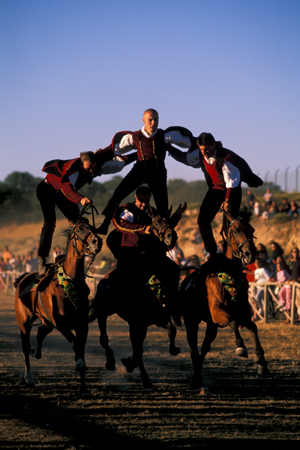 Parillia a cavallo - Sardegna