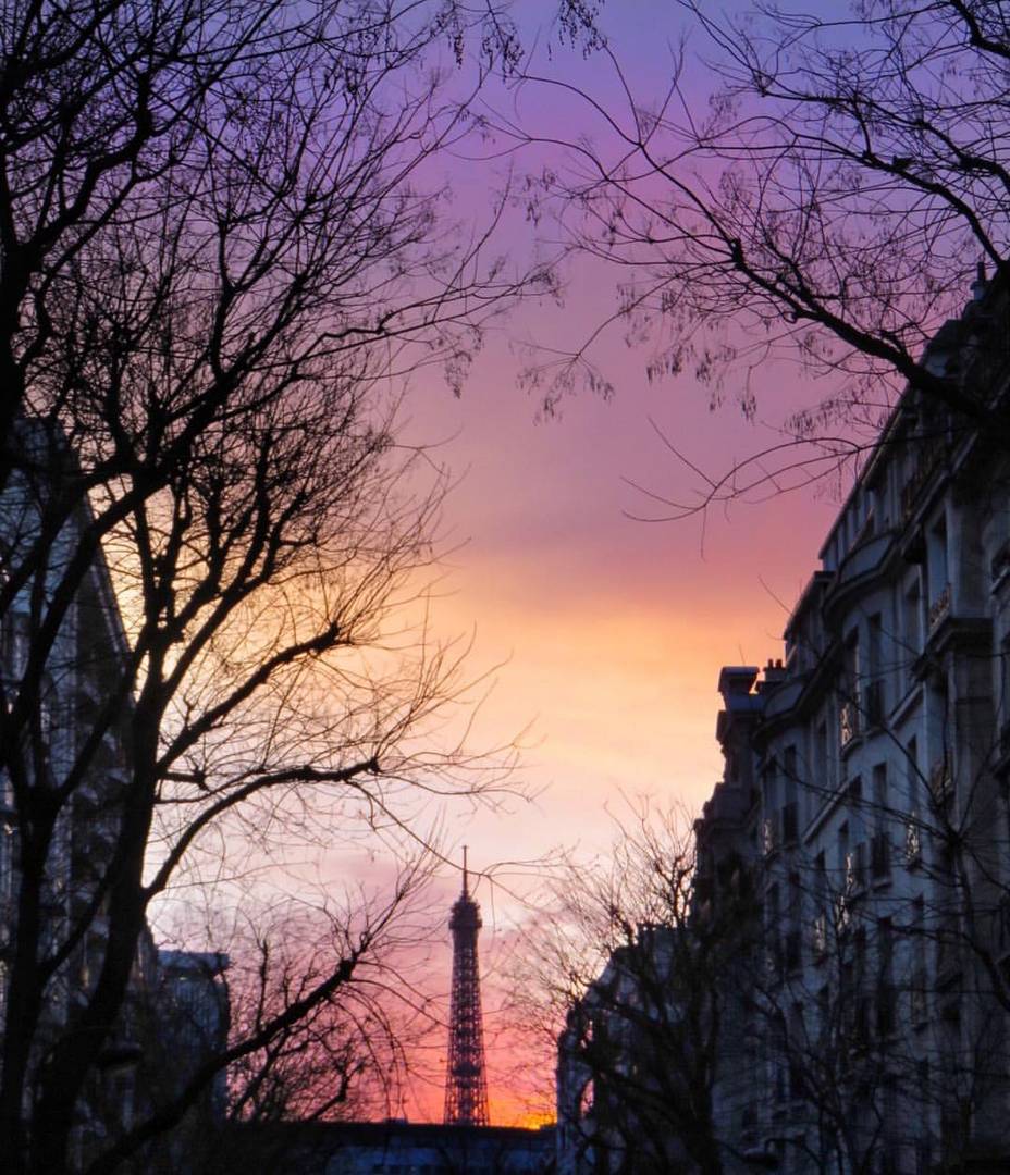 Paris à l'aube