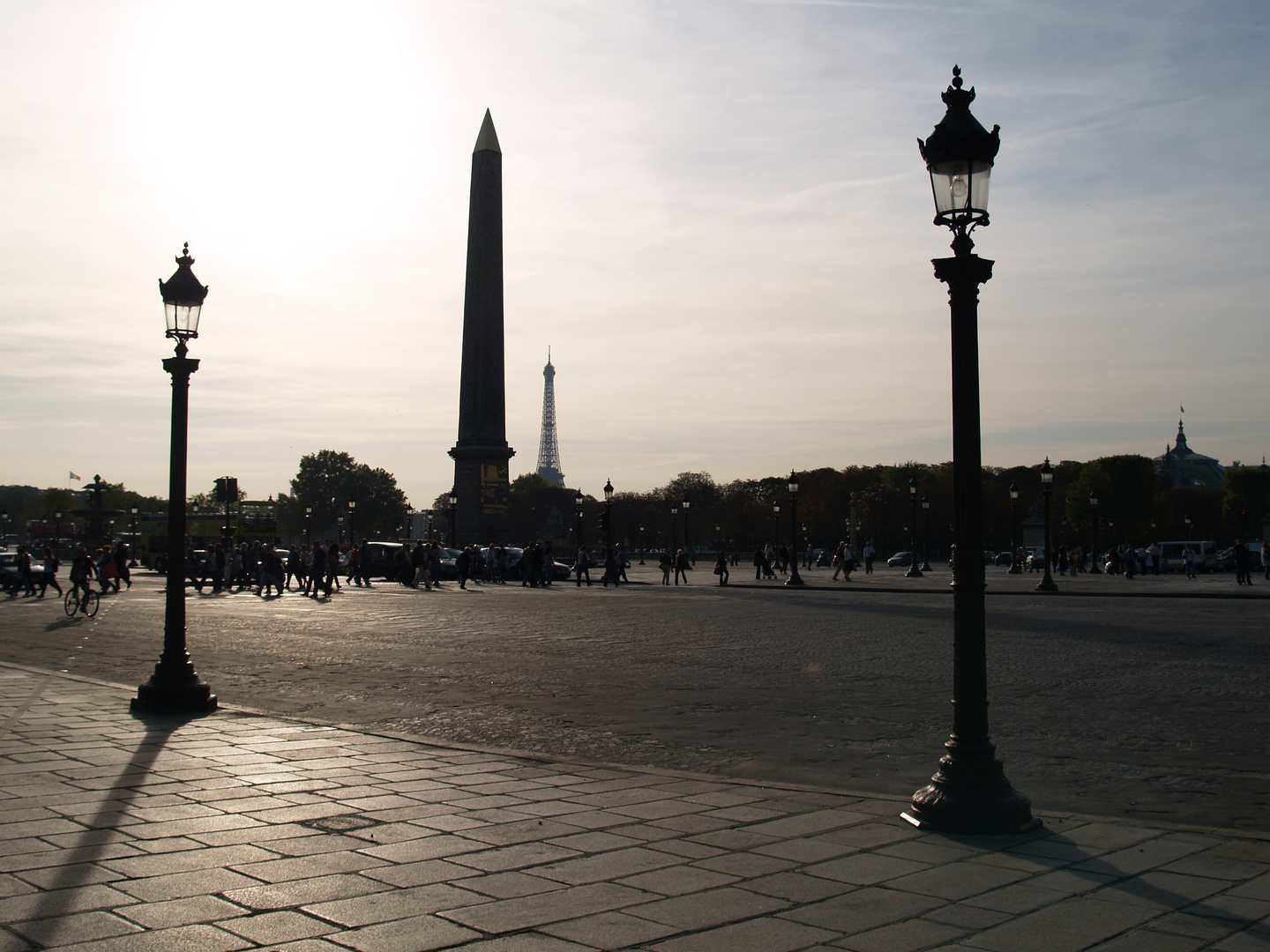 Paris, am Place de la Concorde