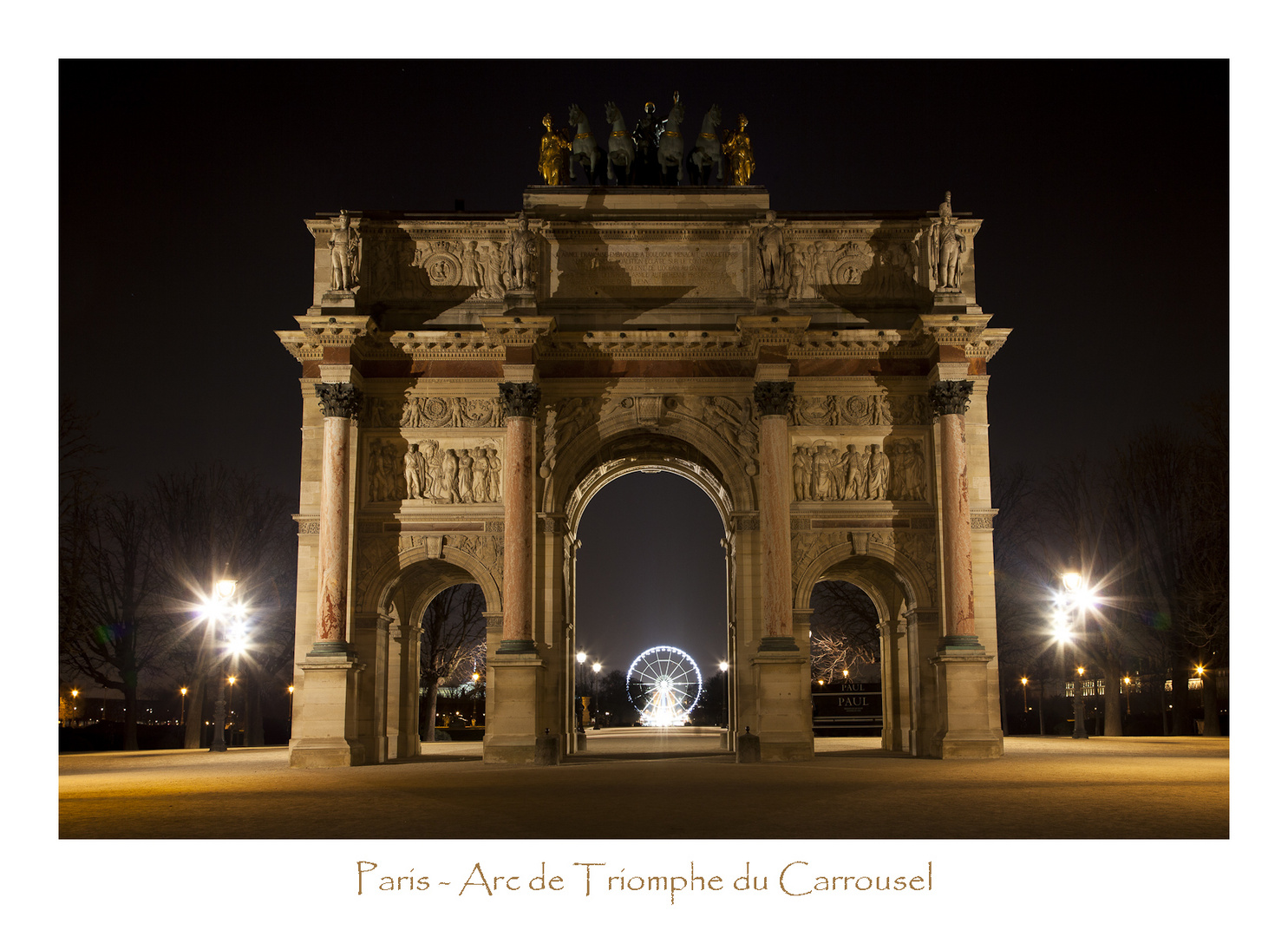 Paris Arc de Triomphe du Carrousel