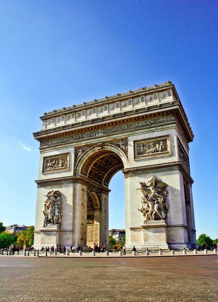 Paris Arc de Triomphe, Triumpfbogen