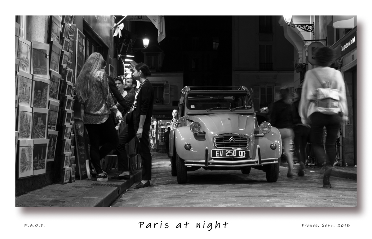 Paris at night