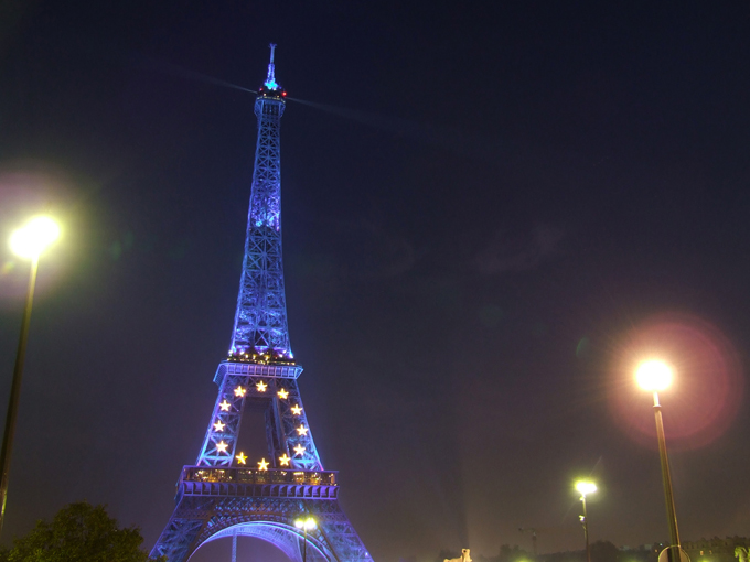 Paris at night