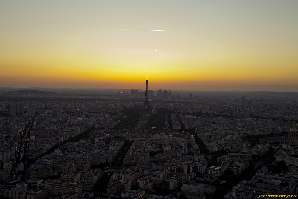 Paris aus 210m Höhe gesehen