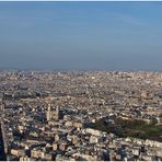 Paris aus der Vogelperspektive