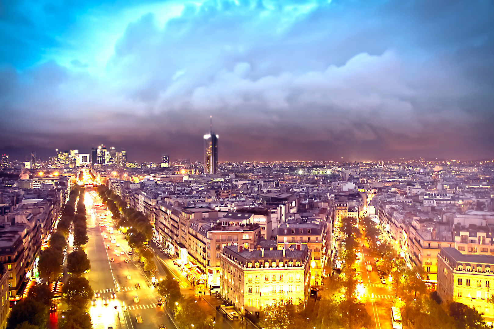 Paris bei Nacht