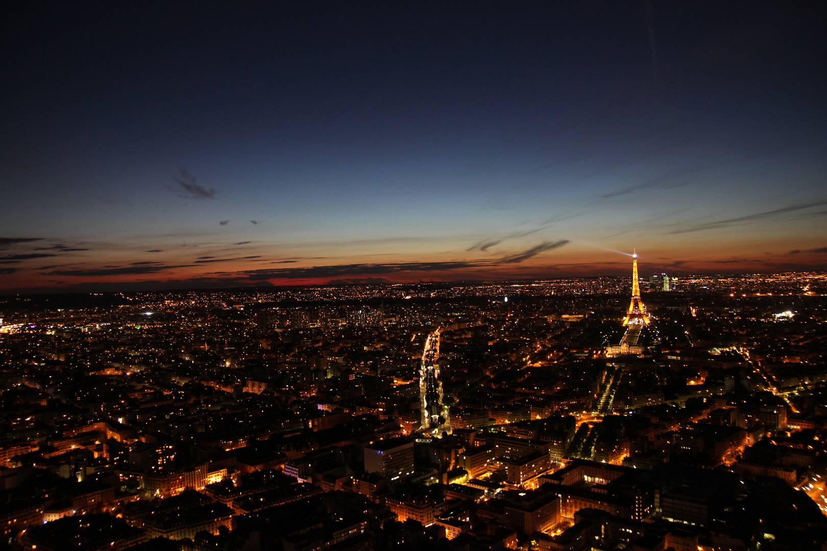 Paris bei Nacht