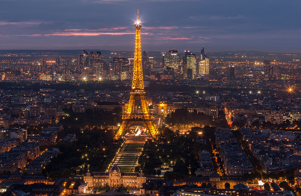 Paris bei Nacht