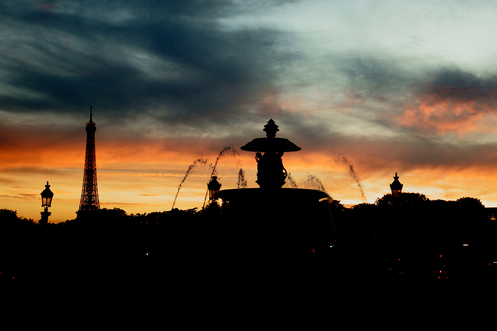 Paris bei Nacht