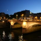 Paris bei Nacht - "Pont Saint-Michel"