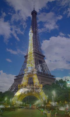 Paris bei Tag und Nacht 2017