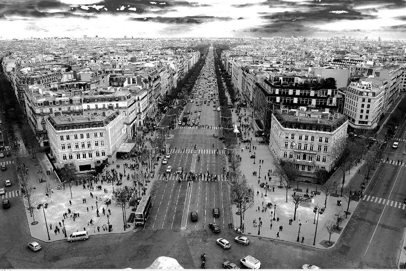 Paris black and white