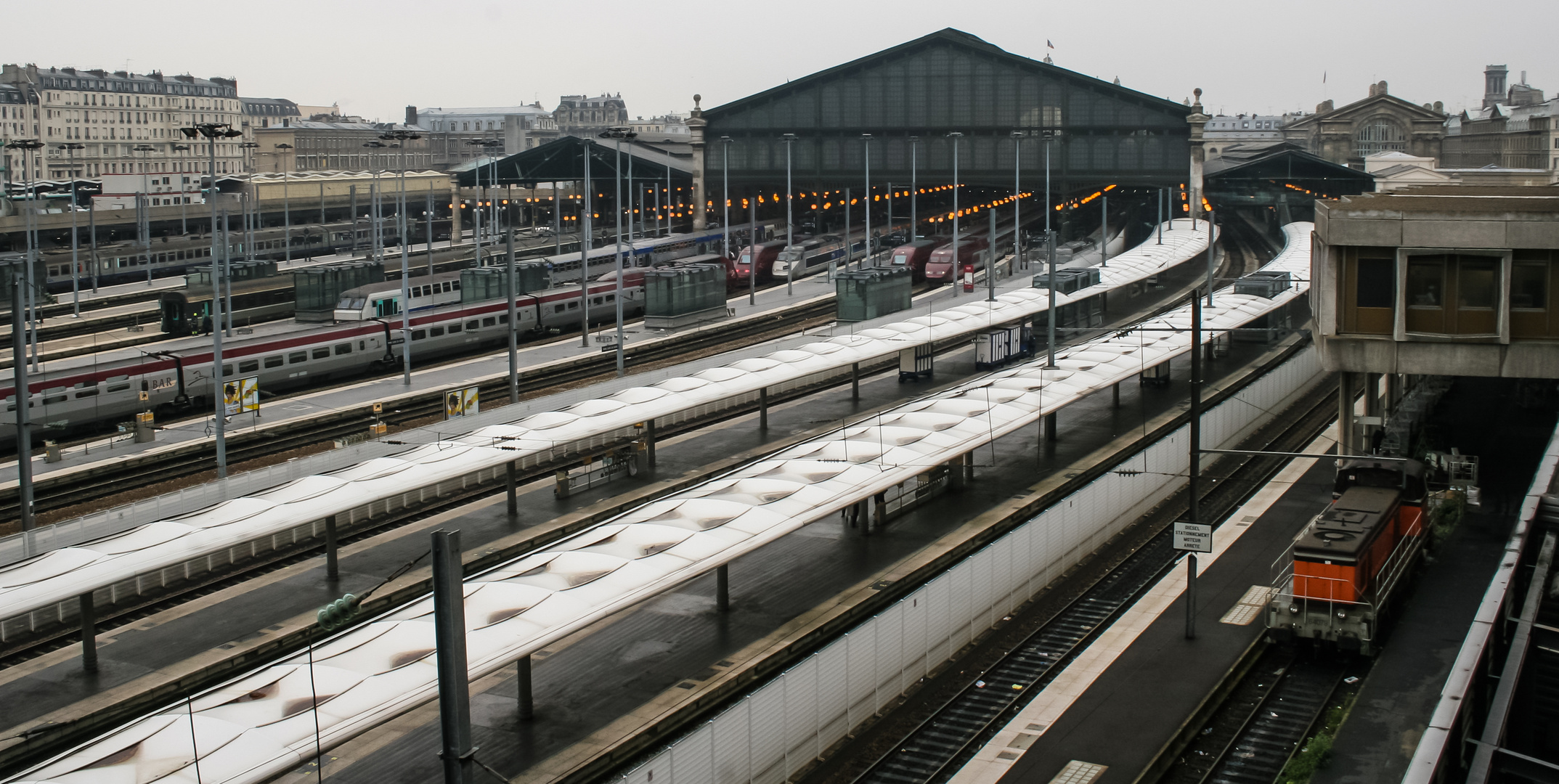 Paris: Blick auf den Gare du Nord