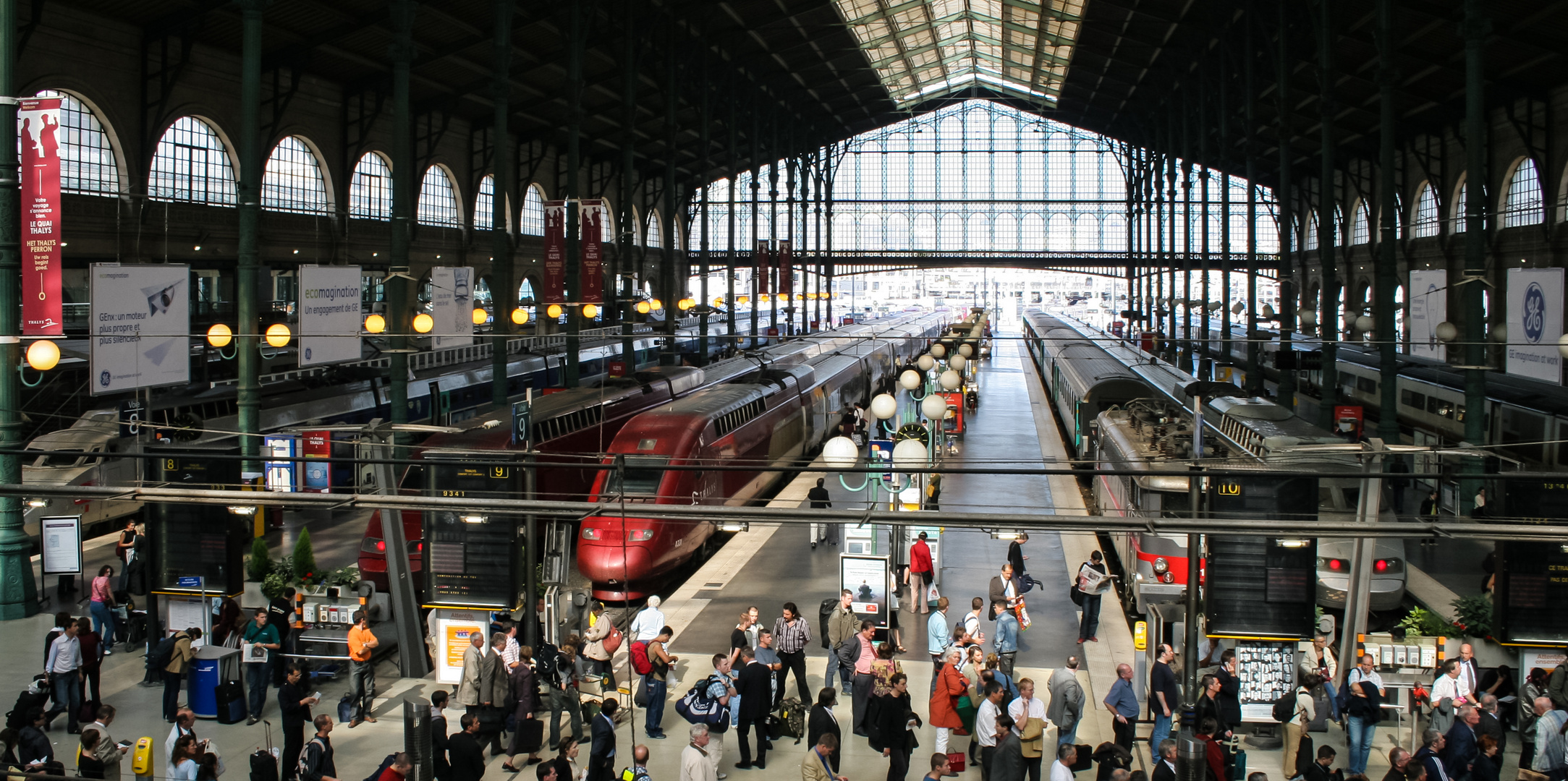 Paris: Blick in den Garde du Nord