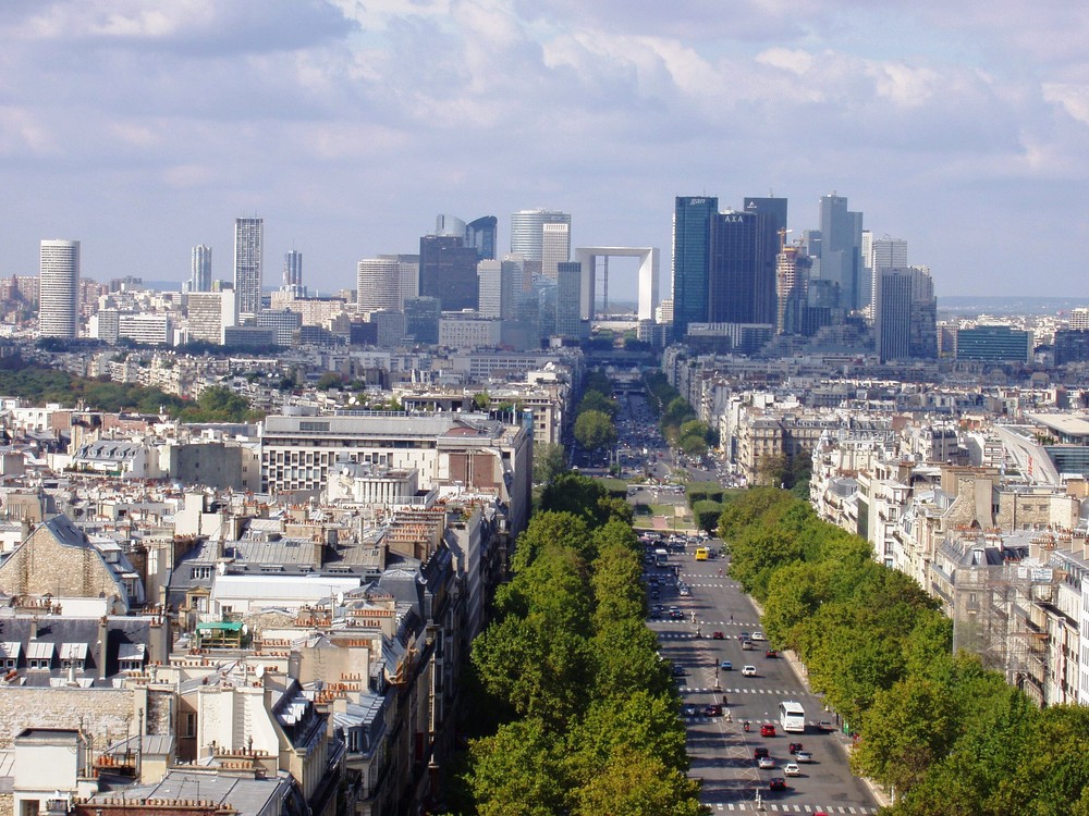 Paris: Blick vom Triumpfbogen