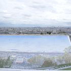 Paris: Blick von Sacre Coeur auf Montmarte [Abbildung und Realität].