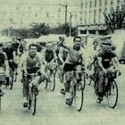 Paris-Brest-Paris Audax 1966 - Die Ankunft des Felds in Brest