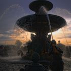 Paris - Brunnen am Place de la Concorde