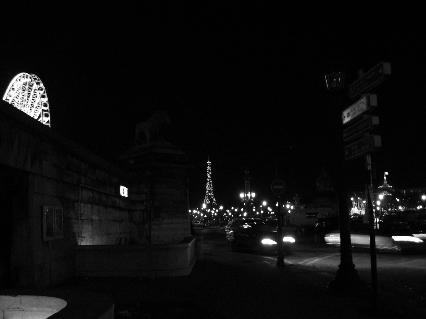 Paris, by night...