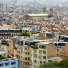 Paris classic view from Montmartre