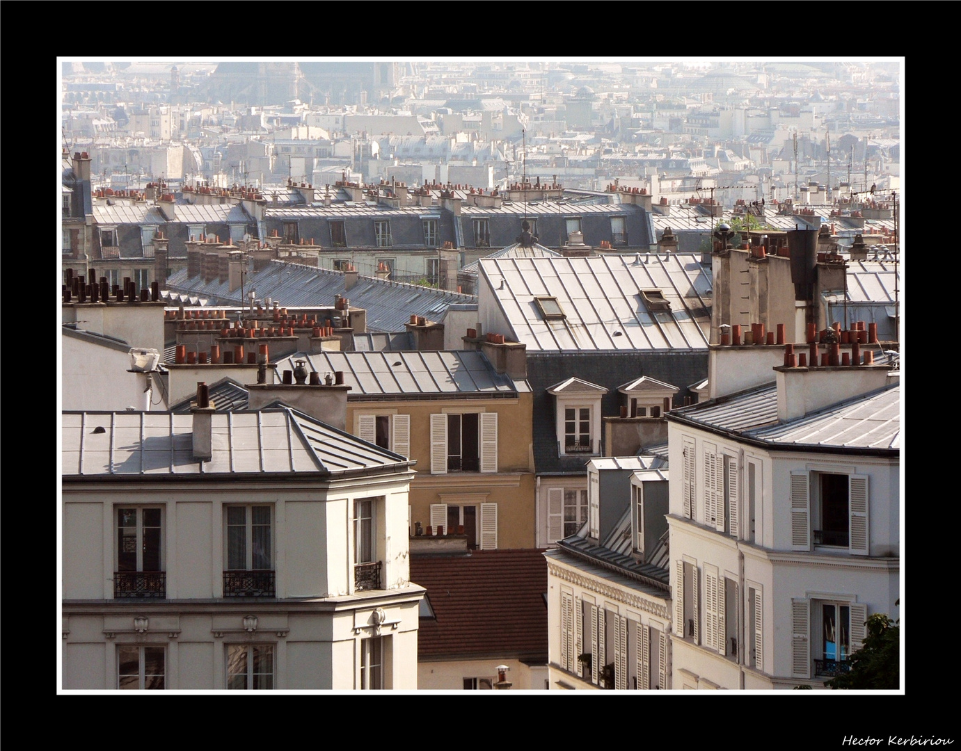 Paris depuis Montmartre...