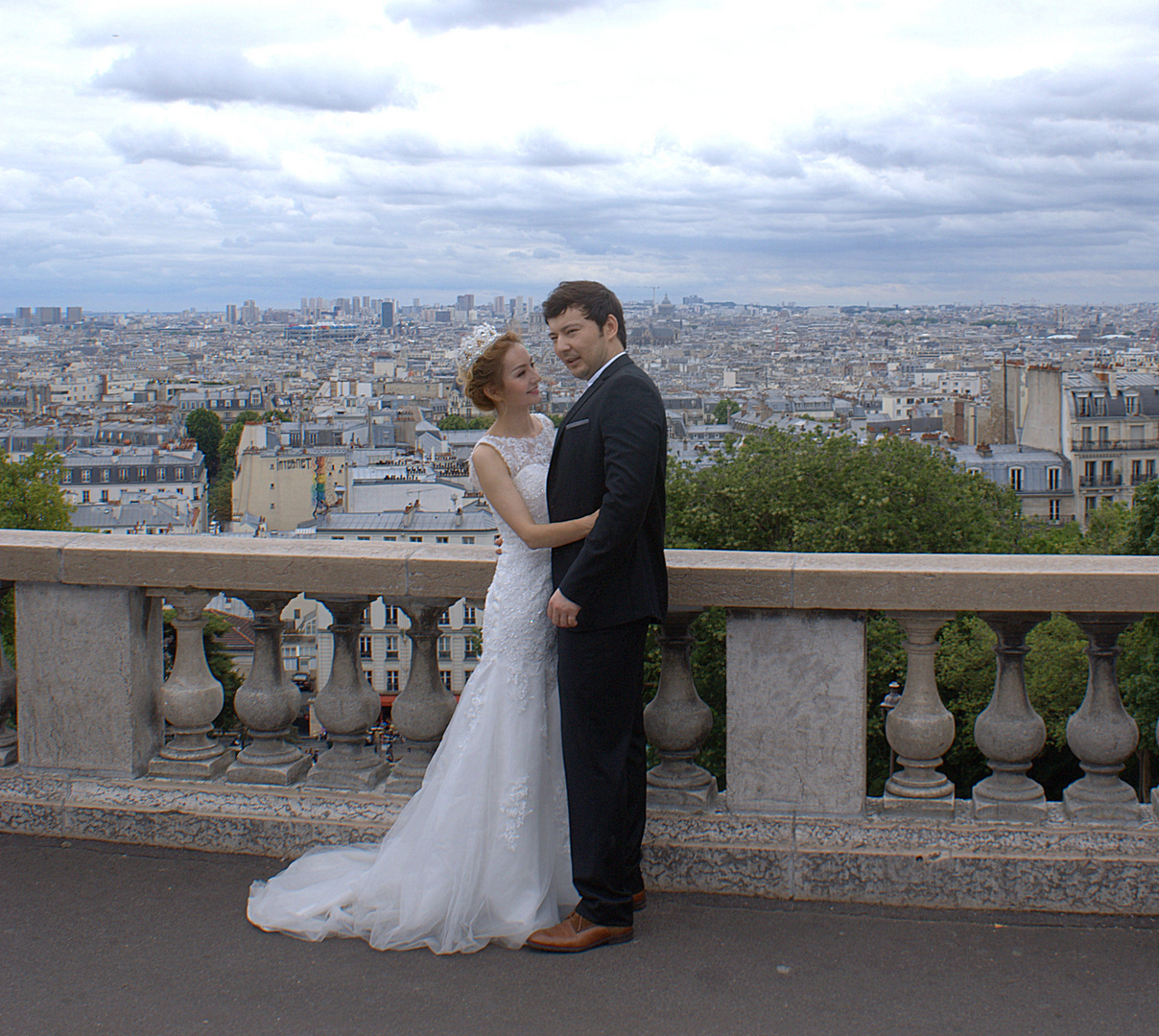 Paris: Der schönste AugenBLICK des Lebens? [Blick von Sacre Coeur].