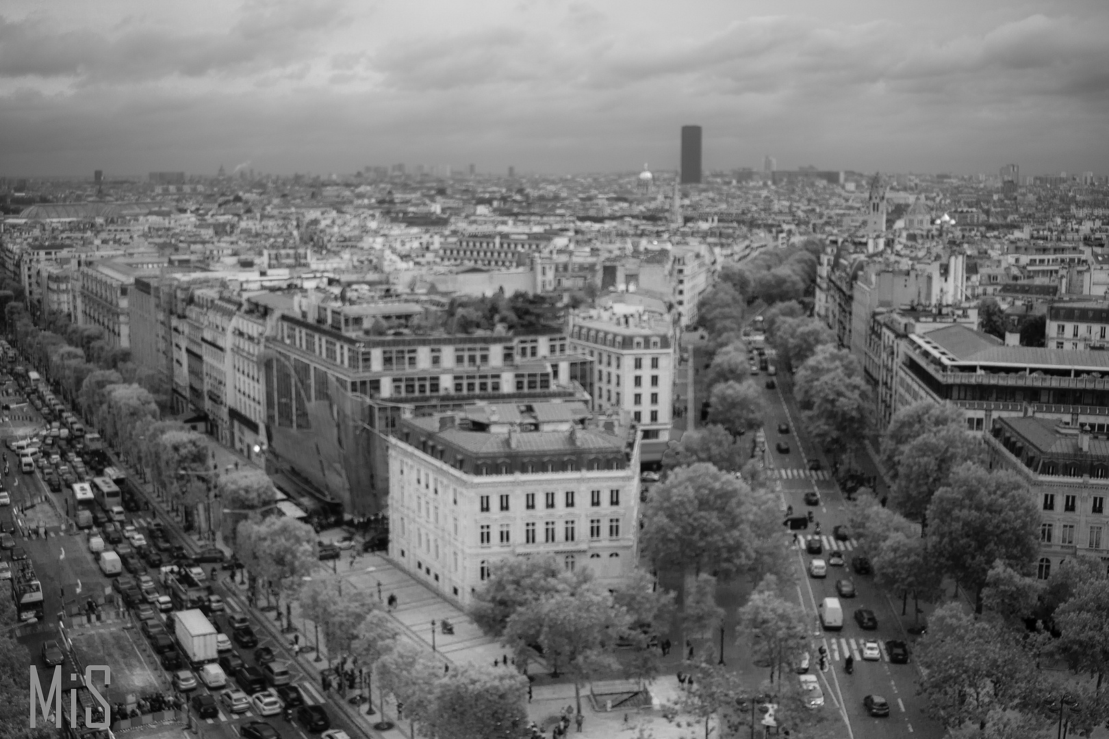 París desde el Arco de Triunfo 