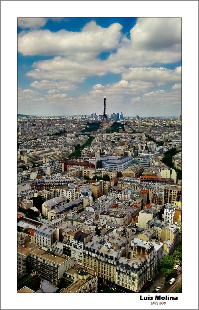 Paris desde la Torre Montparnasse