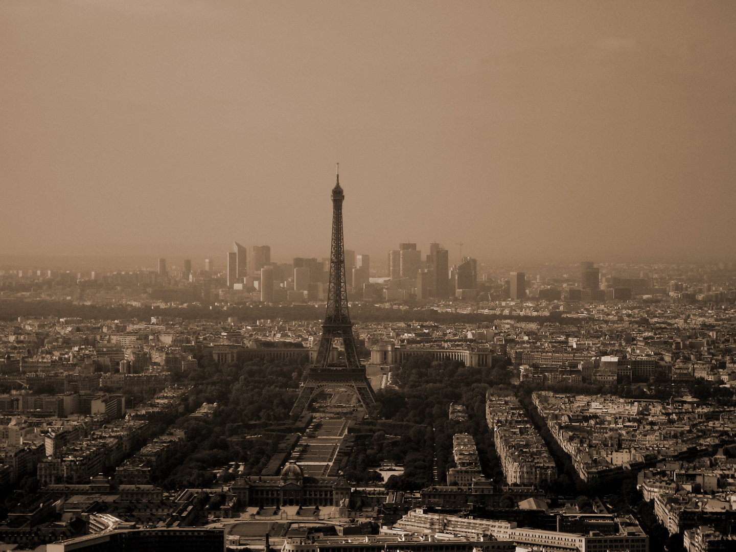 Paris & Eiffelturm - Blick vom Tour Montparnasse II