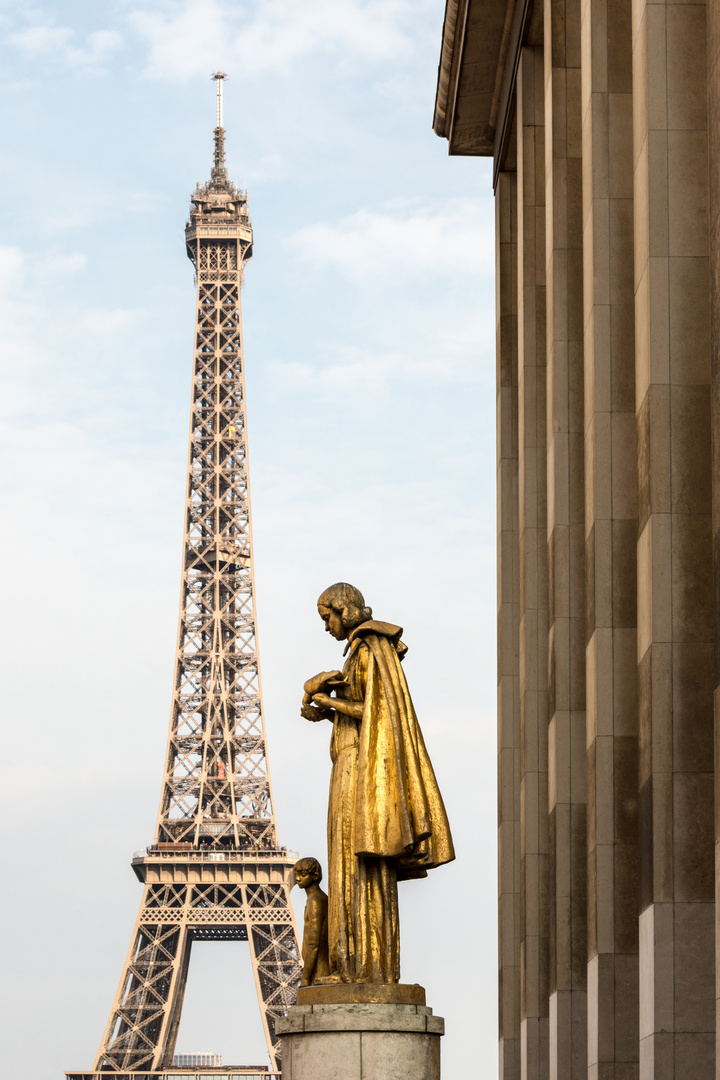 Paris - Eiffelturm - Blick vom Trocadéro