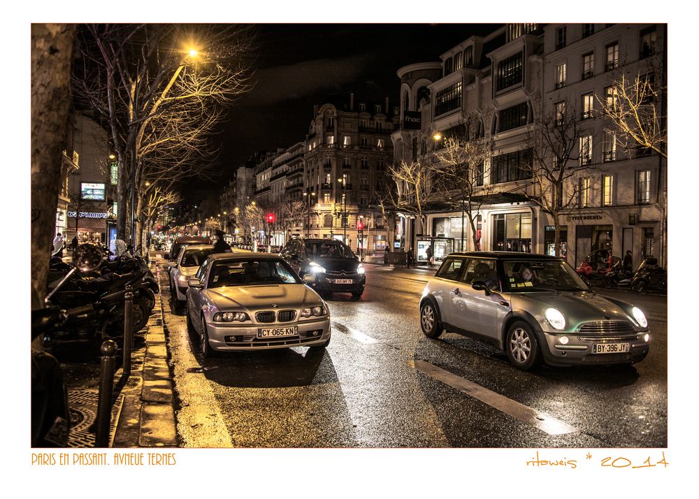 Paris en Passant. Avenue Ternes