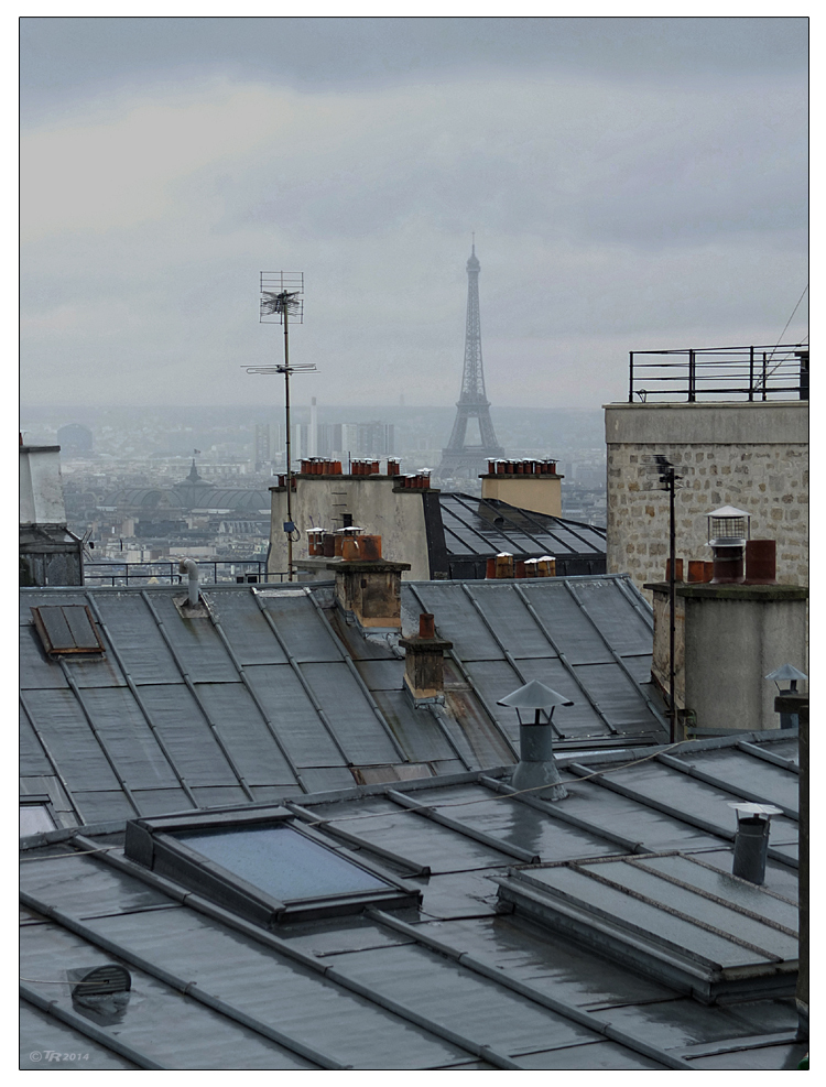Paris en pluie - II -