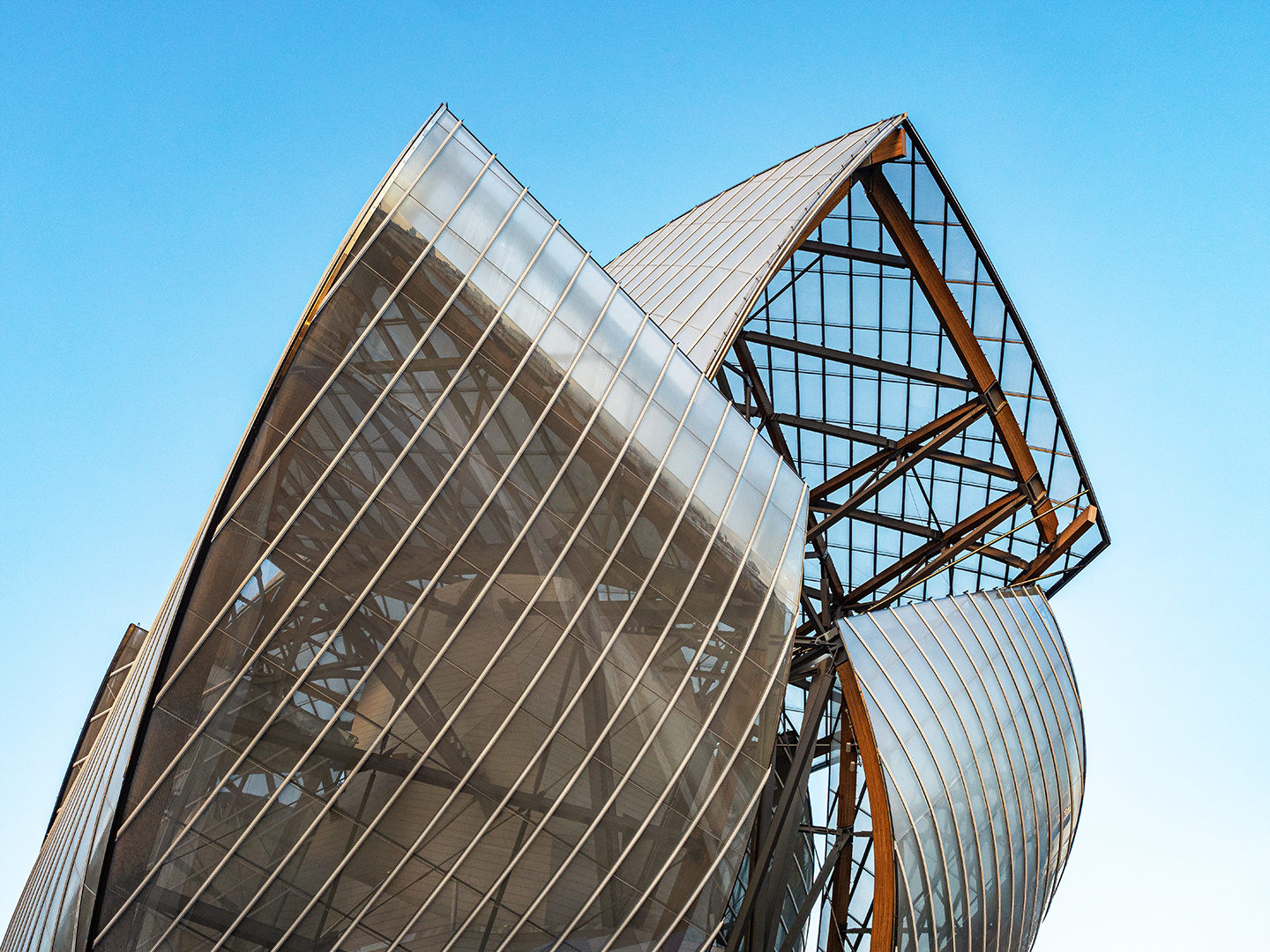 Paris. Foundation Louis Vuitton. Detail.