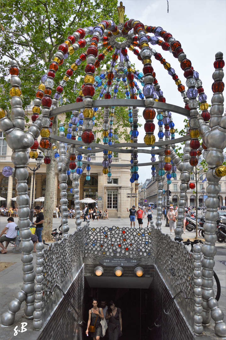 Paris Ier métro Palais Royal