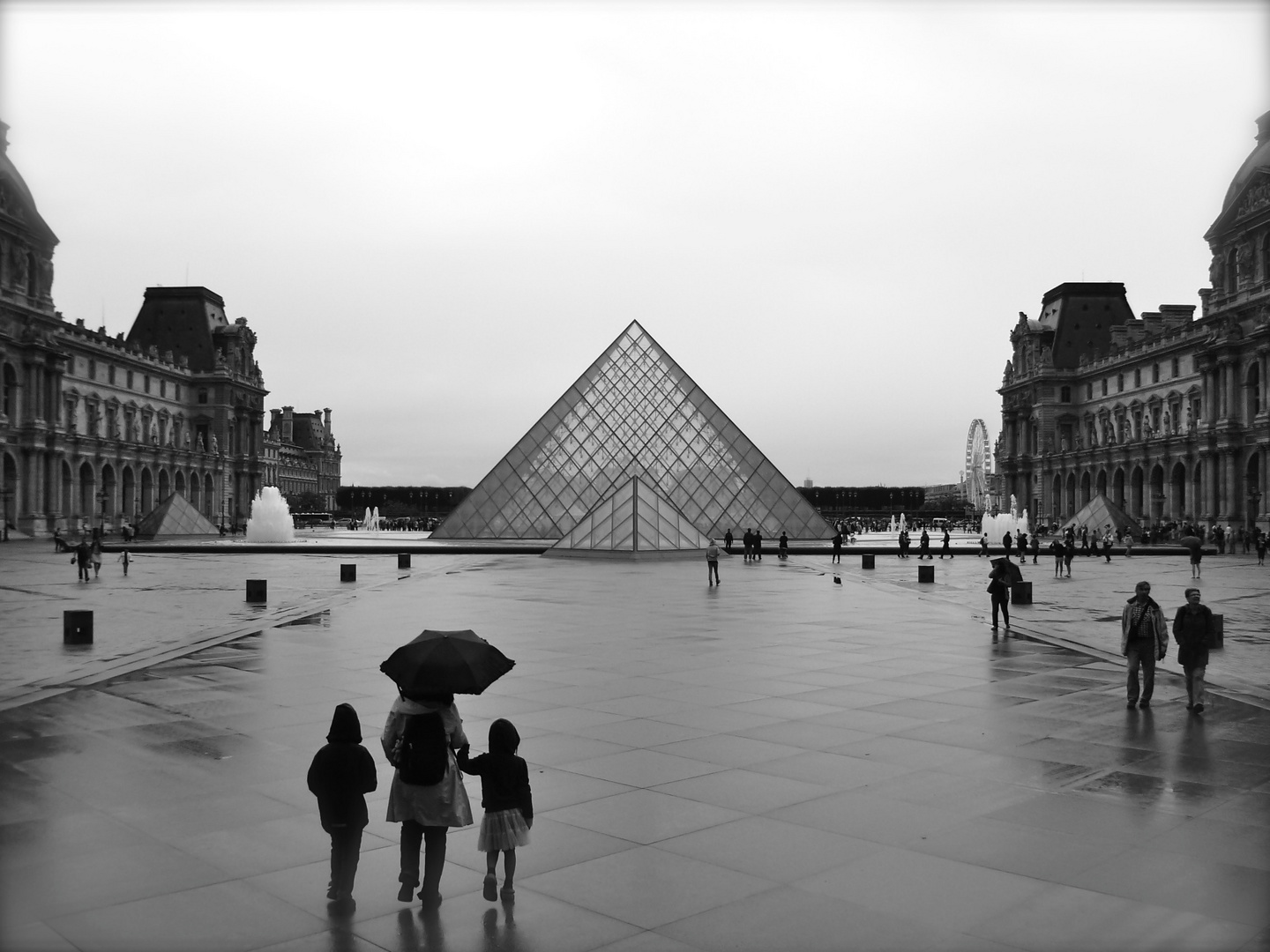 Paris im Regen