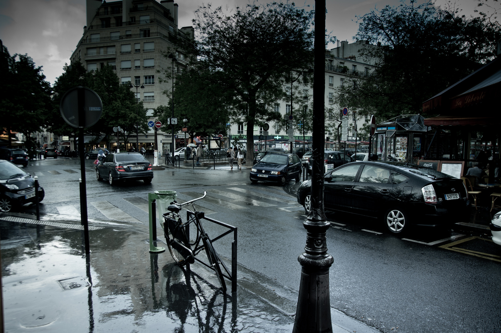 Paris im Regen