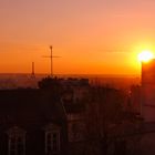 Paris im Sonnenuntergang