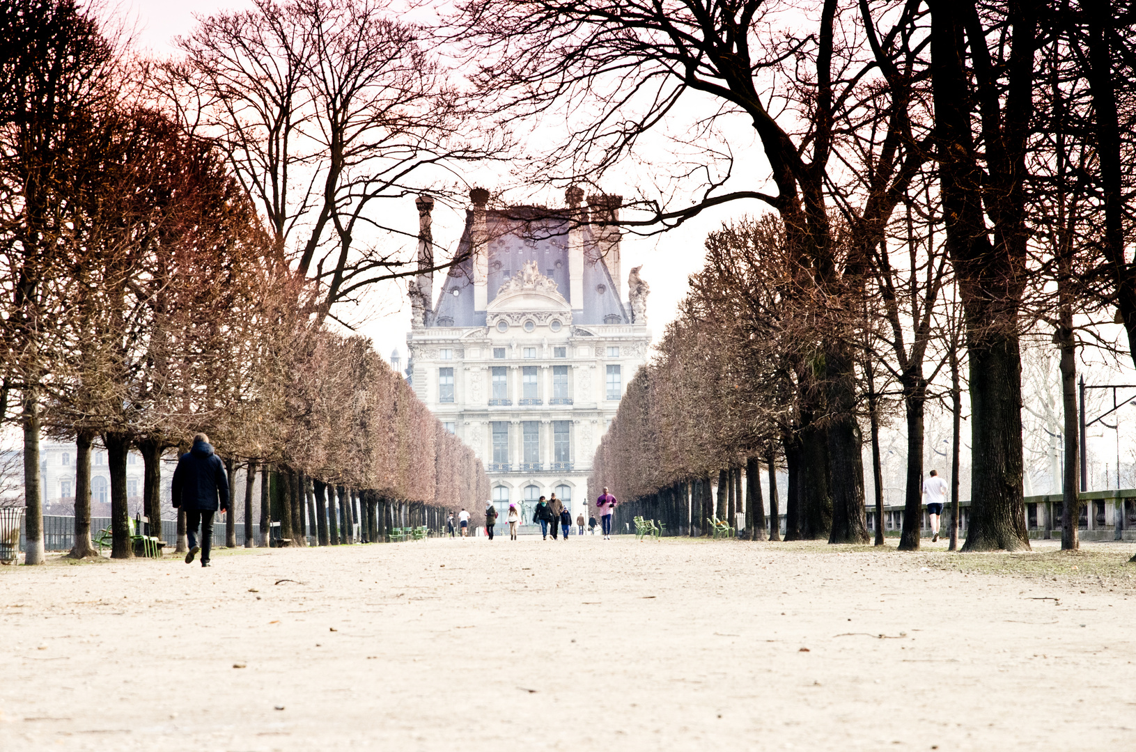 Paris im Winter